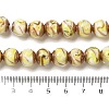 Gold Sand Lampwork Beads Strands LAMP-E036-06B-4