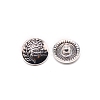 Zinc Alloy Snap Button FIND-WH0090-41-1