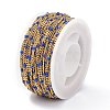 Ion Plating(IP) 304 Stainless Steel Enamel Curb Chains CHS-P013-01G-09-4