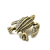 Brass Tortoise Figurine Statue for Living Room Table Home Decoration DJEW-Q008-02A-AB-2