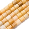 Natural Topaz Jade Beads Strands G-R015-A02-2