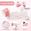 15 Yards 3 Styles Flat Organza Ribbons OCOR-TA0001-58A-3