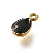 304 Stainless Steel Pendants STAS-Q346-04G-08-2