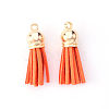 Faux Suede Tassel Pendant Decorations X-FIND-R095-013LG-2
