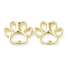 Rack Plating Brass Beads KK-C029-14G-1