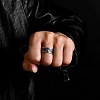 Brass Rhinestone Cuff Open Rings WGCBA4A-01-3