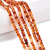 Dyed Natural White Jade Beads Strands G-T140-4mm-A13-2