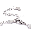 Tarnish Resistant 304 Stainless Steel Link Chain Bracelets BJEW-I295-16P-2