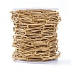 304 Stainless Steel Paperclip Chains CHS-L022-02C-G-3