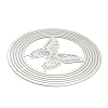 201 Stainless Steel Laser Cut Connector Charms STAS-Z116-01P-02-2
