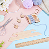 DIY Wood Knitting Tools Sets DIY-HY0003-16-3
