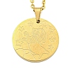 Constellation Pendant Necklaces NJEW-S422-04G-05-1
