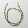 Glass Beads Strands GLAA-R024-6x4mm-19-2