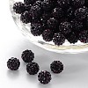 Pave Disco Ball Beads RB-H258-8MM-204-1
