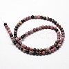 Natural Rhodonite Beads Strands X-G-D840-59-4mm-2