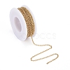 PVD Vacuum Plating 304 Stainless Steel Cable Chains CHS-F007-01G-B-2