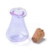 Glass Cork Bottles AJEW-O032-01E-3