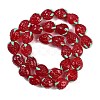 Handmade Lampwork Beads Strand LAMP-I027-10E-2