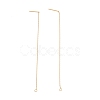 Ion Plating(IP) 304 Stainless Steel Stud Earring Finding STAS-E161-06G-1