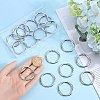 Zinc Alloy Spring Gate Rings FIND-SP0001-08D-3