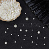 1573Pcs 5 Styles ABS Plastic Imitation Pearl Beads KY-PA0001-13A-4
