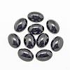 Natural Black Stone Cabochons G-R415-18x25-46-1