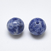 Natural Blue Spot Stone Beads G-T122-25A-13-2