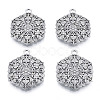 Non-Tarnish 201 Stainless Steel Pendants STAS-N098-206P-2