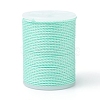 Round Waxed Polyester Cord X-YC-G006-01-1.0mm-34-1