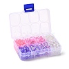 4 Style 2 Colors Transparent Acrylic Beads DIY-FS0002-49-4
