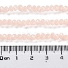 Baking Paint Imitation Jade Glass Bead Strands DGLA-A034-J4MM-A14-3