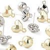 16Pcs 4 Style Spray Painted Alloy Stud Earrings Findings FIND-LS0001-66-4