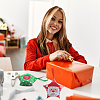 16Pcs 8 Colors Star Shape Christmas Gift Boxes CON-SP0001-01-5