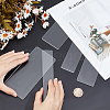 5Pcs 5 Styles Acrylic Board TOOL-CP0001-39-3