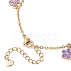 Alloy Enamel Charm Bracelets BJEW-JB13169-03-4