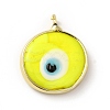 Handmade Evil Eye Lampwork Pendants LAMP-F026-05D-3