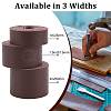 2M Flat Double Face Lychee Pattern Imitation Leather Band LC-WH0010-01A-02-6
