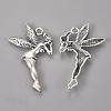 Zinc Alloy Fairy Sprite Charms PALLOY-QA1977-AS-FF-1