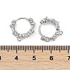 Brass Hoop Earring Findings KK-U043-16P-3
