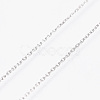 Non-Tarnish 3.28 Feet 304 Stainless Steel Cable Chains X-CHS-D004-01P-2