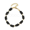 Natural Mixed Stone Grapes Beaded Bracelets for Women BJEW-JB14249-4
