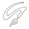 304 Stainless Steel Pendant Necklaces LS-NJEW-B153-02B-P-2
