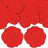 100pcs Adhesive Wax Seal Stickers DIY-CP0009-71E-1