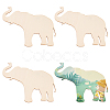 Unfinished Wooden Pieces LS-WOOD-WH0002-32E-1