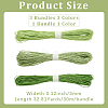 3 Bundles 3 Colors  Twisted Paper Cord DIY-CP0012-06A-2
