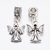 Tibetan Style Alloy European Dangle Charms PALLOY-F199-32AS-2