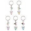 Alloy & Acrylic Pendant Decorations KEYC-JKC00533-S-1