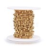 Ion Plating(IP) 304 Stainless Steel Twisted Chains/Curb Chains CHS-H024-01G-B-2
