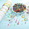 1500Pcs 15 Colors Transparent Acrylic Beads TACR-SZ0001-21B-5