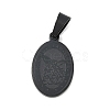 Ion Plating(IP) 304 Stainless Steel Pendants STAS-H356-07B-1